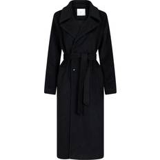 Neo Noir Dame Frakker Neo Noir Edgar Wool Coat Dark Grey 44/XXL