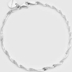 Herre - Sølv Armbånd Syster P Herringbone Twisted Armbånd Sølv