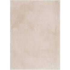 KM Carpets Ryatæppe Cozy Beige Luv Homeroom 110 x 160 Brun, Naturfarvet, Beige cm