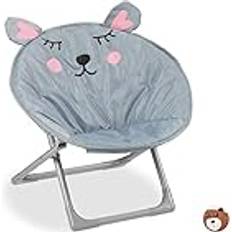 Moon Chair Kids Foldable Indoor Outdoor Camping Seat
