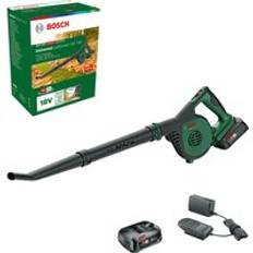 Bosch UNIVERSALLEAFBLOWER 18V-130 P4A 18v Cordless Garden Leaf Blower 2 x 2.5ah Li-ion Charger