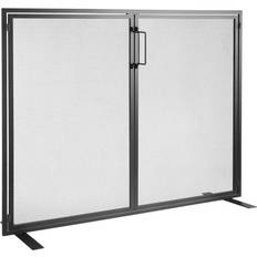 VEVOR Funkenschutzgitter Eisen Kaminschutz 990mm Kamingitter Ofengitter Vintage Ofenschutzgitter 0–40 °C Kaminschutzgitter Kaminofen Schutzgitter Ofenschirm Gitter gegen Funkenflug