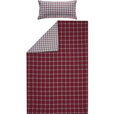 Erwin Müller Reversible Bettbezug Rot (220x155cm)