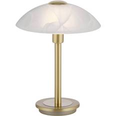 Paul Neuhaus Enova Matt Brass/White Lampada da tavolo 28cm