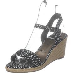 Plateauzool - Vrouw Hakken & Pumps Tamaris Black Dots Hakken - Beige/Bruin