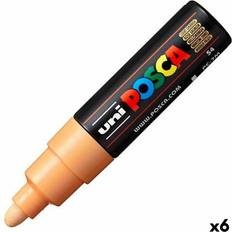 Acuarelas Posca felt-tip pens PC-7M Light Orange 6 Units