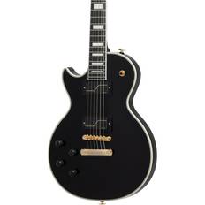 Epiphone les paul custom Epiphone Matt Heafy Origins Les Paul Custom, Ebony, Left Handed Electric Guitar