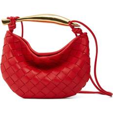 Rood Emmertassen Bottega Veneta Mini Sardine Leather Crossbody Bag