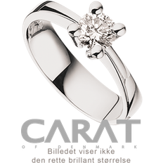 Scrouples Carat Ring 0,25 ct. Karat Hvidguld fra