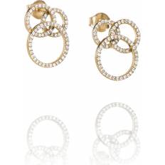 Efva Attling Bubbles & Stars Ear Guld