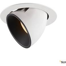 Lamper SLV Numinos Gimble XL Indbygningsspot 20° Hvid Sort Spotlight