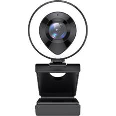 Webcams Bakeey Bakeey 1080P HD USB2.0 Webcam Conference Live Auto Focus Fill In Light Beauty Computer Camera Built in Noise Reduction Mic