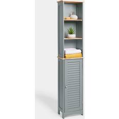 VonHaus Tall Bathroom Cabinet W/solid