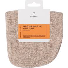 Scrub Glove Hemp Linen Copper
