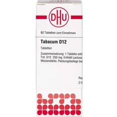 Tablette Muskelaufbau TABACUM D 12 Tabletten 80 St.