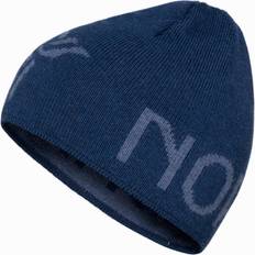 Norrøna Bekleidung Norrøna 29 merinoUll logo Beanie Dunkelblau one size