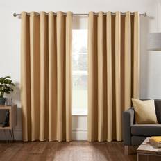 Divante Yellow Curtains Divante Hoxton Blackout Eyelet