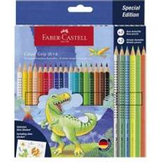 Faber-Castell Buntstift Colour Grip Dinosaurier 18 6