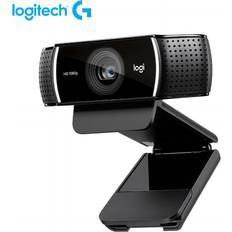 Webcams Logitech C922 1080P HD Webcam Streaming Video Chat USB Cam Remote Teaching Meeting Computer Laptop Camera With Stereo Mic For Windows Android