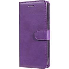 MAULUND iPhone 15 Pro Max Læder m. Pung og Strop Lilla
