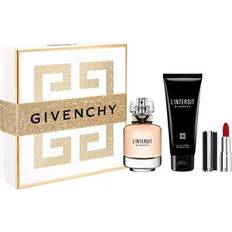 Givenchy l'interdit intense Givenchy fragrances L'Interdit Gift Set Eau de Parfum Spray Body Lotion Mini Rouge Intense