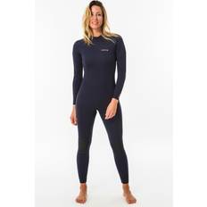 Decathlon 2/2Mm Neoprene Wetsuit, Back Zip Navy
