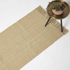 Carpets & Rugs Homescapes 66 200 Zaphyr Natural Handwoven Jute Brown