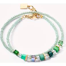 Green Bracelets Coeur de Lion Armband Joyful