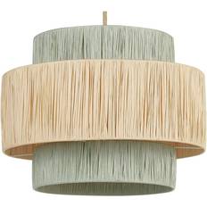 Verde Lampade a Sospensione Beliani Paper Pendant Lamp