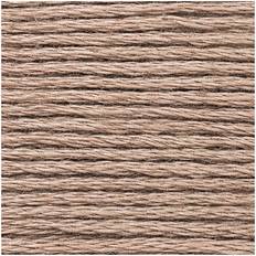 Garn & Håndarbejdsudstyr Rico Design Sticktwist 8m 285 steingrau weiß