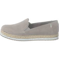 Toms Drizzle Grey Suede Female Slip-On Beige/Marrón