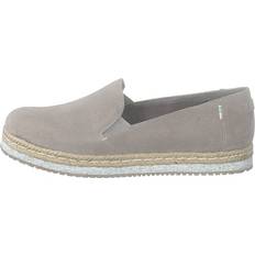 Toms Drizzle Grey Suede Grey, Female, Sko, Flade sko, slip-on, Beige/Brun, 36,5