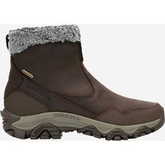 Merrell Coldpack Thermo Mid Zip Waterproof Cinnamon Women's Shoes Burgundy
