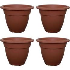 Pots, Plants & Cultivation Whitefurze Terracotta Colour Round Bell Plant Pot Flower Planter 45cm