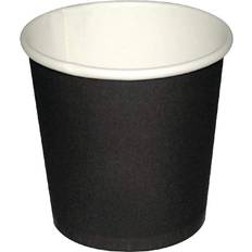 Noir Tasses à espresso Fiesta Gobelets Noirs Expresso 120 ml x 50 Tasse à espresso