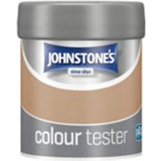 Paint Johnstone's Colour Tester Burnt Sugar Wall Paint Black