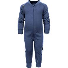 Lindberg Kids' Merino Overall, 74/80, Orion Blue