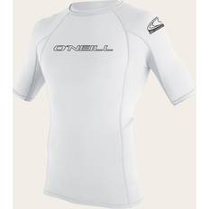 O'Neill Våddragtsdele O'Neill Ungdom Grundlæggende Skins Kortærmet Lycra Vest Hvid