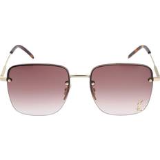 Saint Laurent SL 312 M Sunglasses - Metal Gold