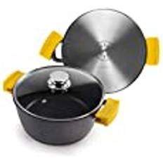 Gold Cookware Ibili Faitout Avec Couvercle Ã Volution 24 cm