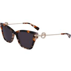 Longchamp LO737S 239 52 Sköldpaddemönstradeshell