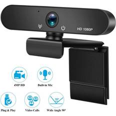 Webcams HGO HD 1080P Webcam With Microphone USB Camera Built In Omnidirectional Pickup 16bit USB Video Webcams