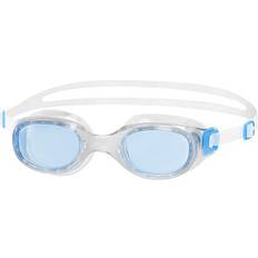 Polycarbonate Swim Goggles Speedo Childrens/kids Futura Classic Swimming Goggles clear/blue