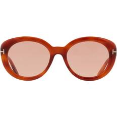 Solbriller Tom Ford Autentiske Stilfulde Uld Briller 55 MM - Brun