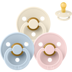 Bibs Rund Colour Napp Sampackning 3 st Stl 1 The Babyshower Collection