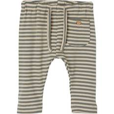 Lil'Atelier Gago Loose Pants - Fog/Agave Green