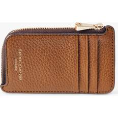 Aspinal of London Pebble Leather Zipped Coin and Card Holder