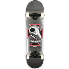 Birdhouse Tony Hawk Skull 2 7.75" Complete Skateboard Chrome