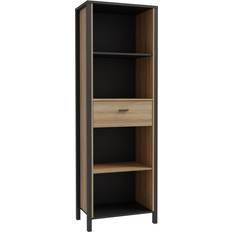 Furniture To Go High Rock Shelf Unit Black/Riviera