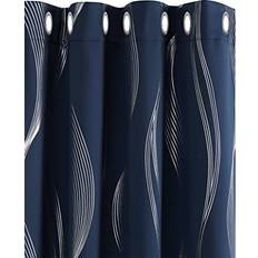 Foil Wave Line Print Grommet